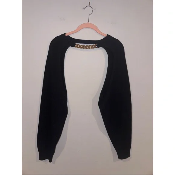 Revolve black bolero, one size